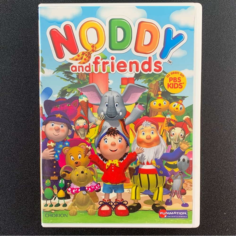 Noddy and Friends DVD - Colorful Animated Adventure.